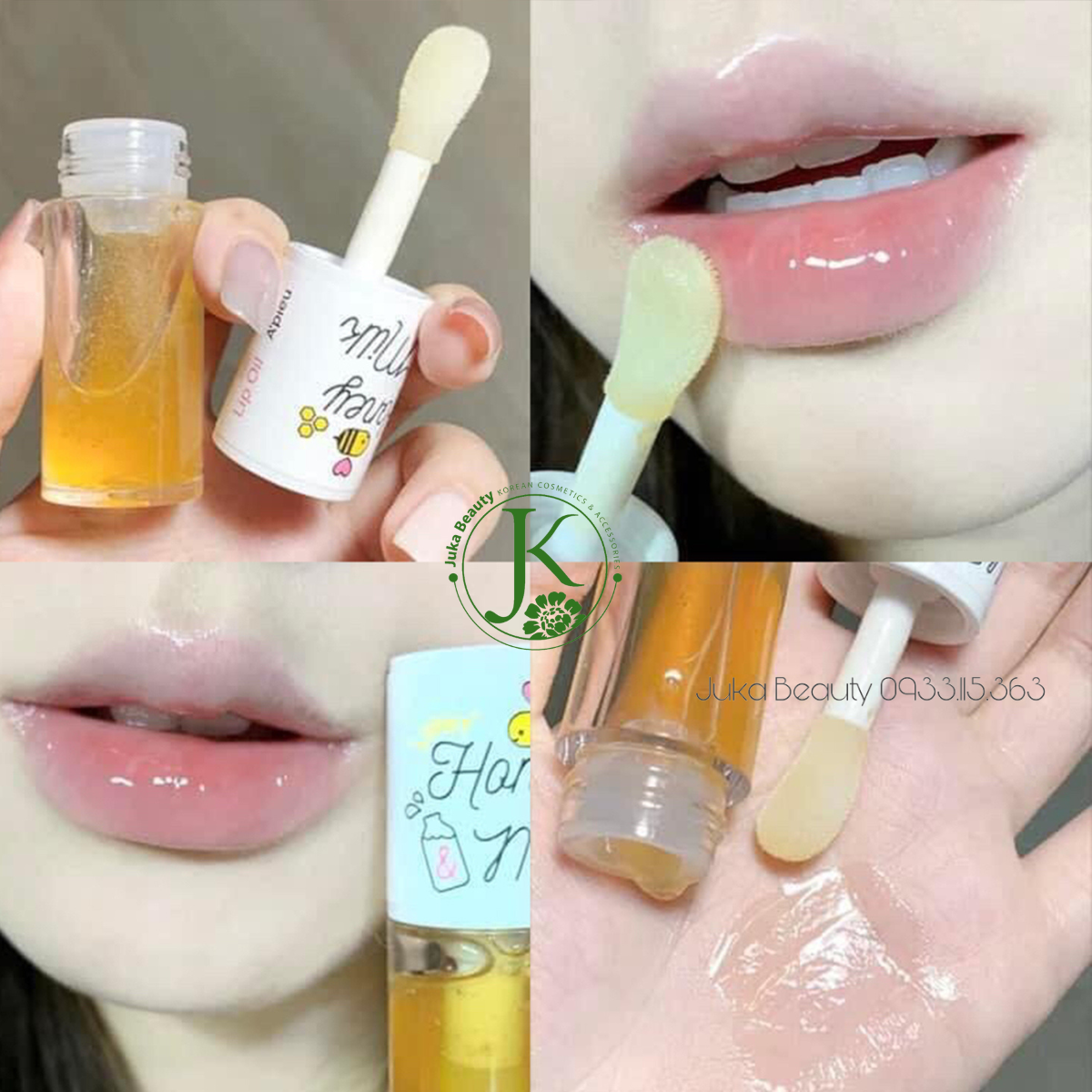  Tinh Chất Dưỡng Môi A'pieu Honey Milk Lip Oil 5g 