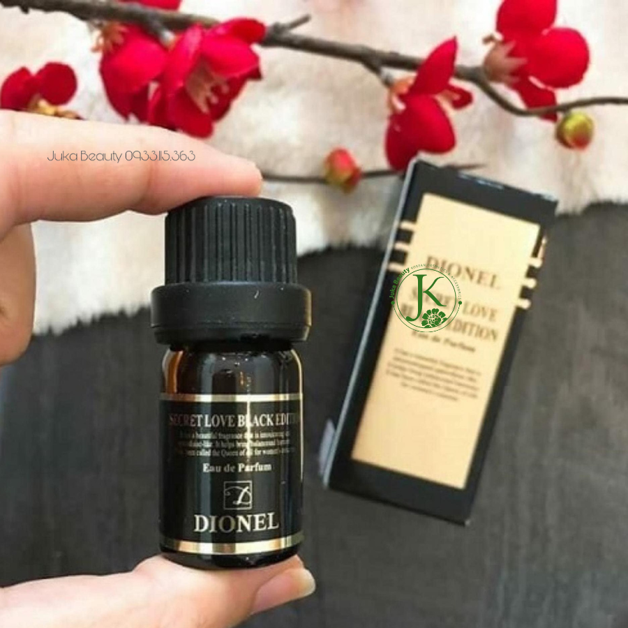  Nước Hoa Vùng Kín Dionel Secret Love Black Edition Premium Natural Oil 5ml (không tích điểm) 