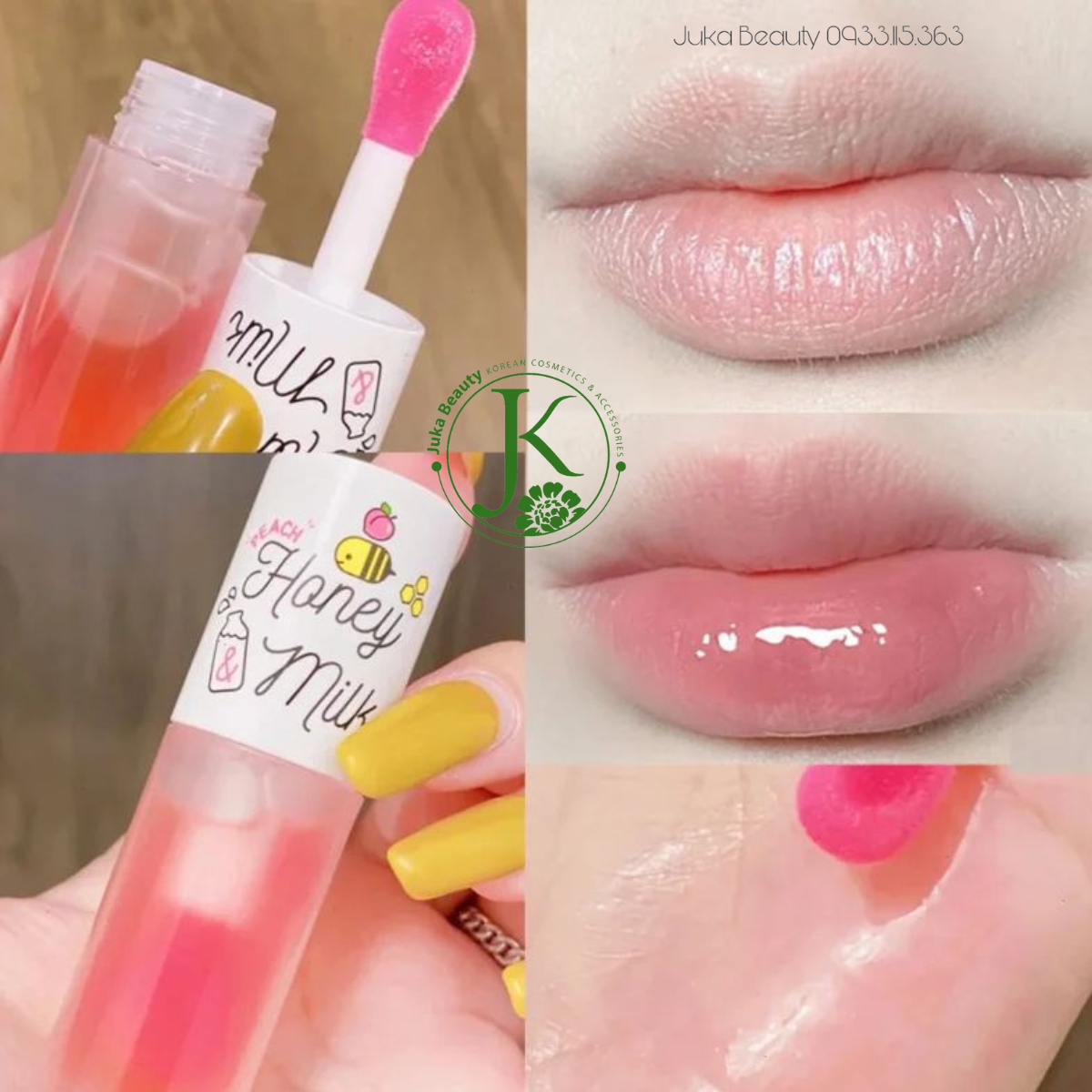  Tinh Chất Dưỡng Môi A'pieu Honey Milk Lip Oil 5g 