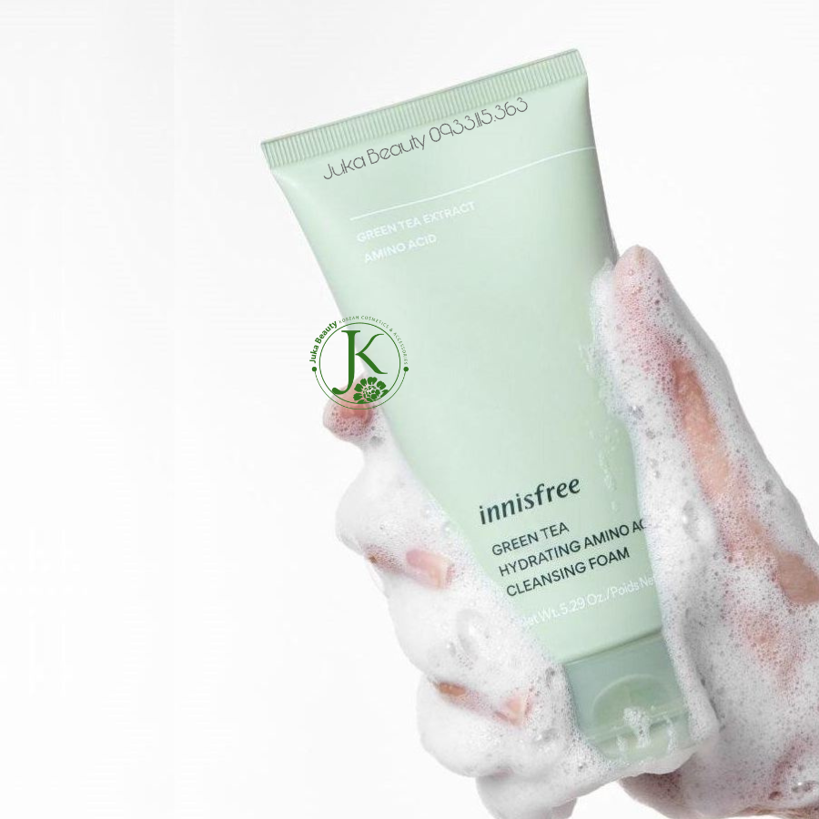 Sữa Rửa Mặt Innisfree Green Tea Hydrating Amino Acid Cleansing Foam
