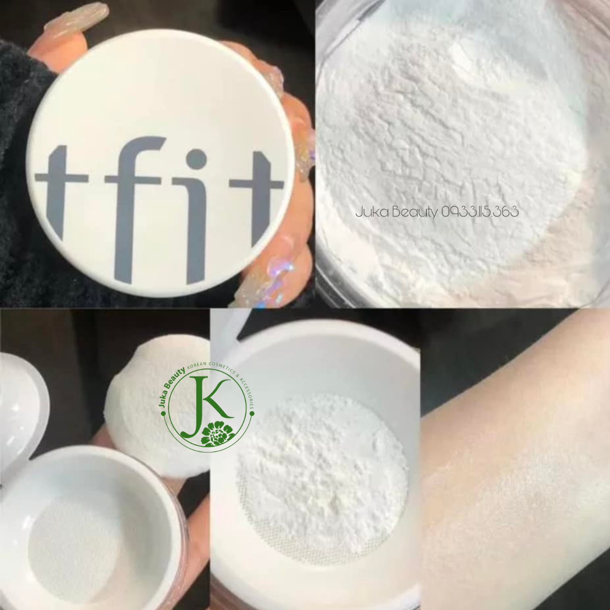  Phấn Phủ Bột Không Màu, Kiềm Dầu Tfit Translucent Set Finishing Powder 7g 