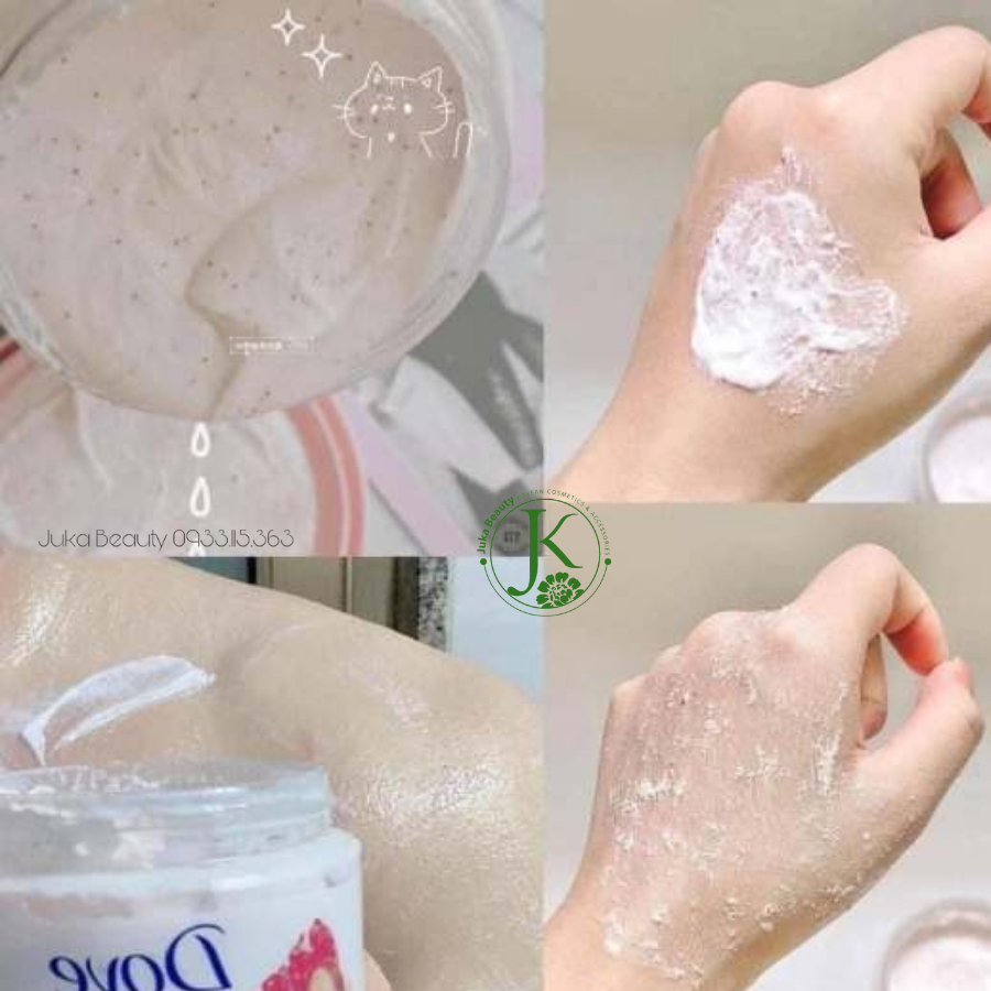  [Bản Mỹ] Tẩy Tế Bào Chết Cơ Thể Làm Sạch Da DOVE EXFOLIATING BODY POLISH 298g 