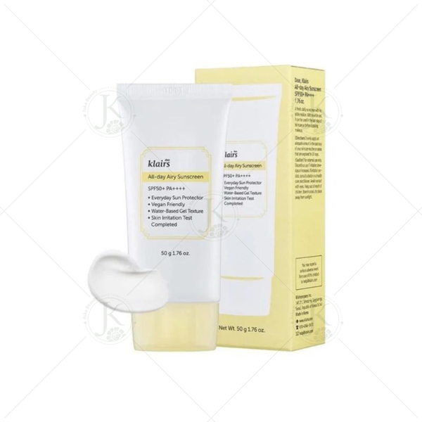  Kem Chống Nắng Làm Dịu Da Klairs All Day Airy Sunscreen SPF50+ PA++++ 50g 