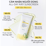  Kem Chống Nắng Làm Dịu Da Klairs All Day Airy Sunscreen SPF50+ PA++++ 50g 