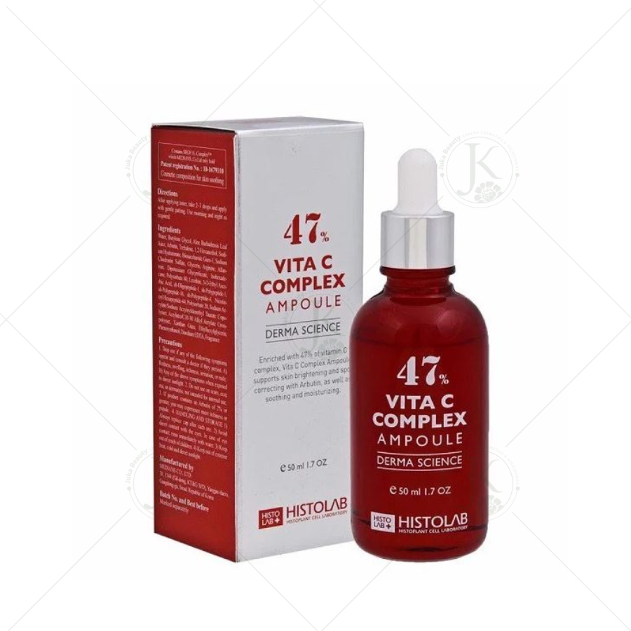 Tinh Chất Dưỡng Trắng Da Histolab 47% Vita C Complex Ampoule Derma Science 50ml