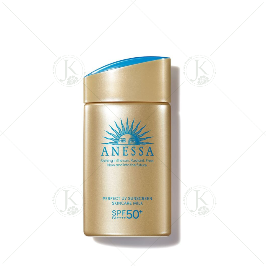 (NEW 2024) Kem Chống Nắng Dạng Sữa, Kiềm Dầu Anessa Perfect UV Sunscreen Skincare Milk SPF50+ PA++++ 60ml