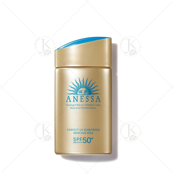  (NEW 2024) Kem Chống Nắng Dạng Sữa, Kiềm Dầu Anessa Perfect UV Sunscreen Skincare Milk SPF50+ PA++++ 60ml 