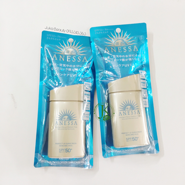  Sữa Chống Nắng Kiềm Dầu Anessa Perfect UV Sunscreen Skincare Milk N SPF50+ PA++++ 60ml 