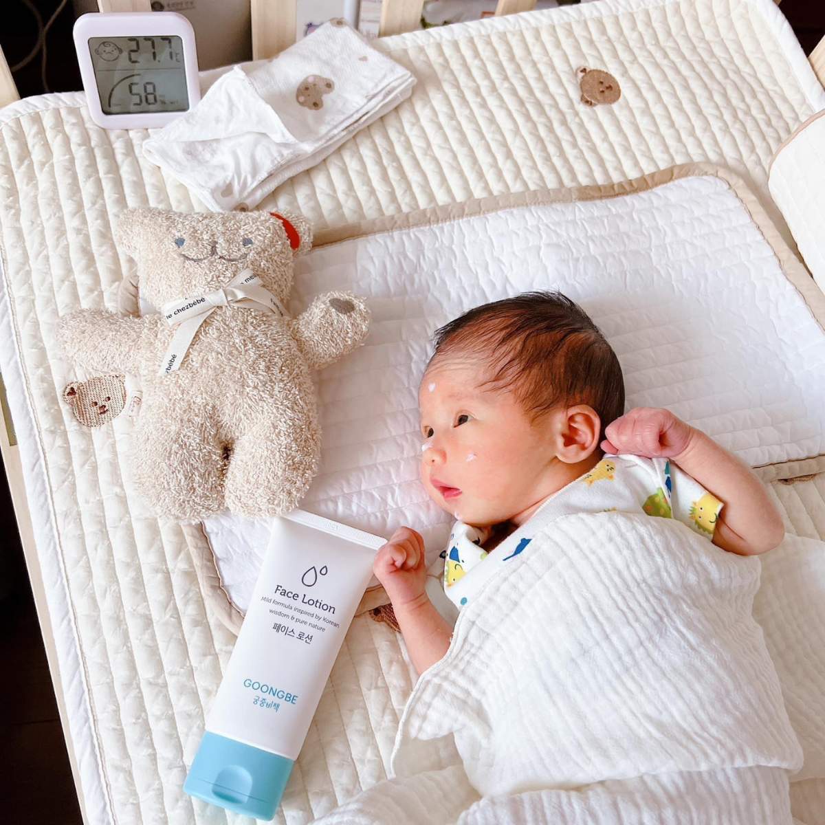  Sữa Dưỡng Ẩm Da Mặt Dành Cho Bé Từ 0M+ Goongbe Face Lotion 80ml 