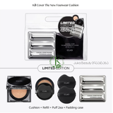  (KÈM LÕI) Phấn Nước Che Phủ Lâu Trôi Clio Kill Cover The New Founwear Cushion SPF50+ PA+++ 15g*2 