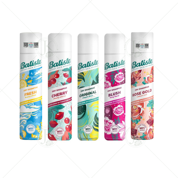  Dầu Gội Khô Sạch Tóc & Dưỡng ẩm Batiste Dry Shampoo 200ml 