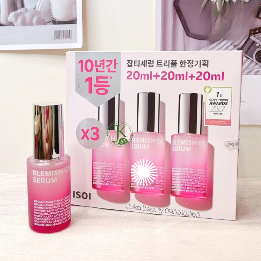  Tinh Chất Dưỡng Trắng, Mờ Thâm ISOI Blemish Care Up Serum (TÁCH SET) 