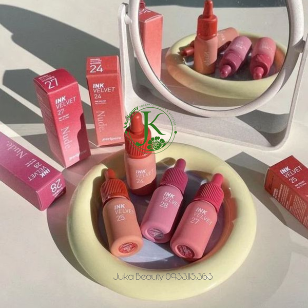 Son Kem Lì Peripera Ink Velvet Nude 4g 
