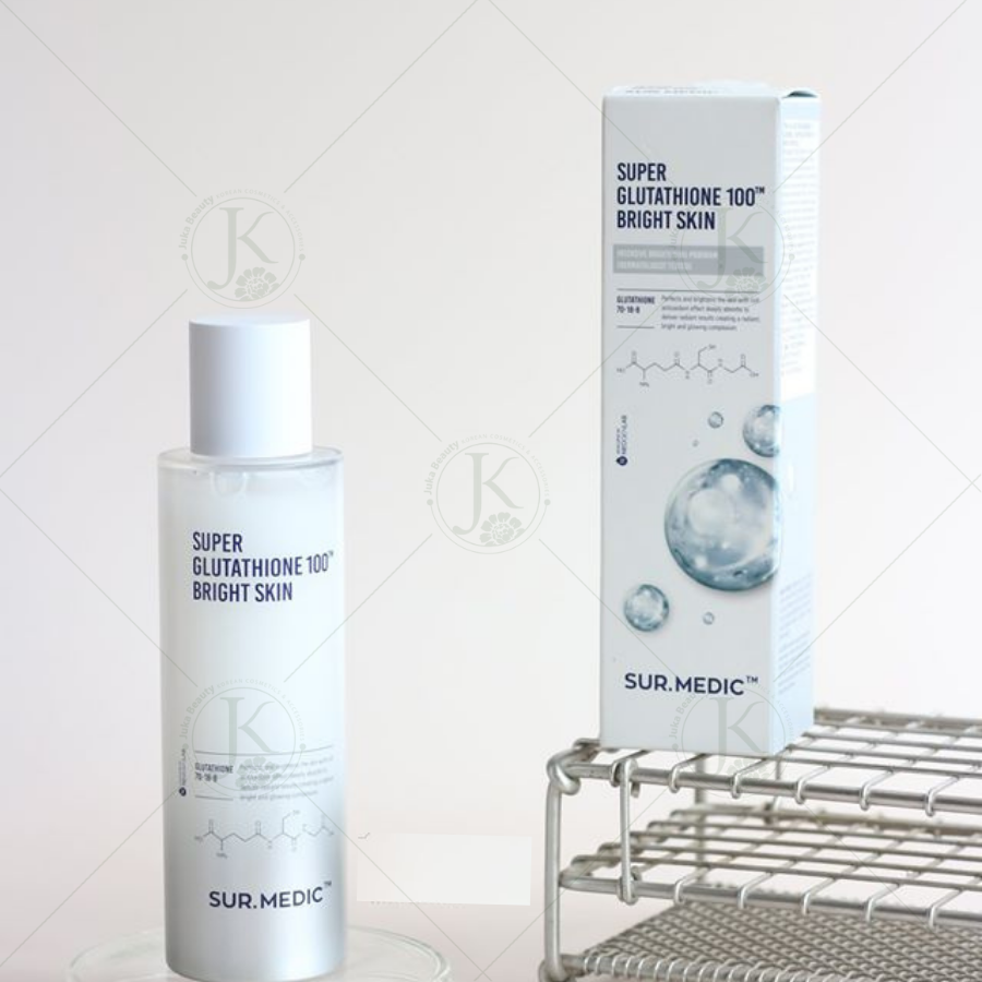  Nước hoa hồng dưỡng trắng da Sur.Medic Super Glutathione 100 Bright Skin 145ml 