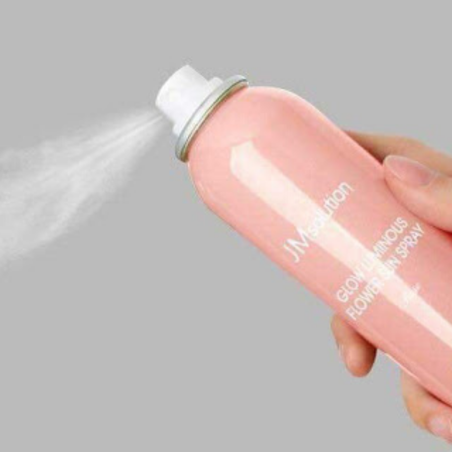  Xịt Chống Nắng Dưỡng Sáng Da Hoa Hồng Jm Solution Glow Luminous Flower Sun Spray 180ml 