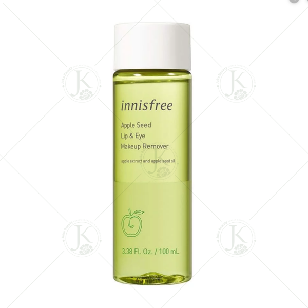  Tẩy trang mắt môi chiết xuất hạt táo xanh Innisfree Apple Seed Lip & Eye  Makeup Remover 100ml 