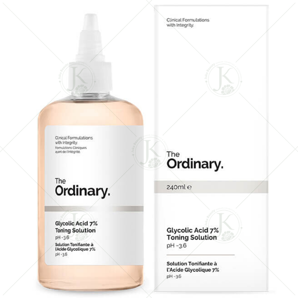  Nước Hoa Hồng Sáng Da, Tẩy Tế Bào Chết The Ordinary Glycolic Acid 7% + Toning Solution 240ml 