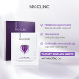  (1 MIẾNG) Mặt Nạ Maxclinic Time Return Melatonin Cream Mask Sheet 28g 