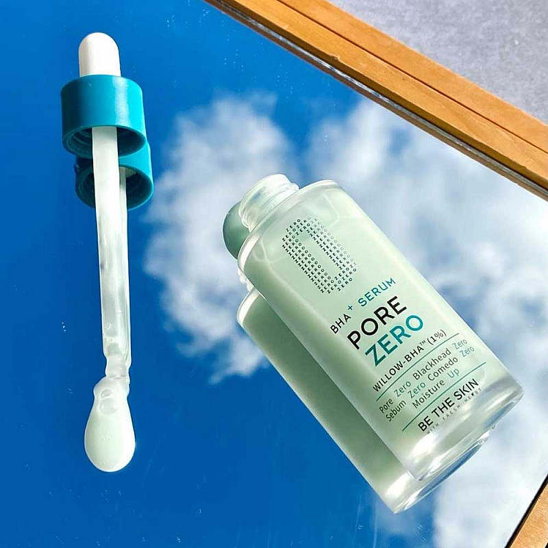  Tinh Chất Be The Skin Giảm Dầu Mụn Be The Skin BHA + PORE ZERO Serum 30ml 