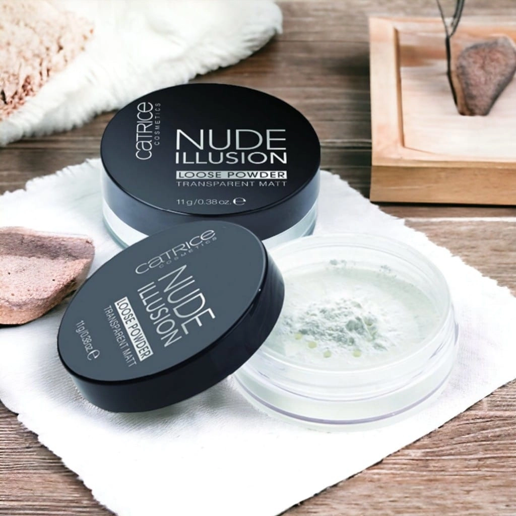  Phấn Phủ Bột Catrice Nude Illusion Loose Powder Transparent Matt 11g 