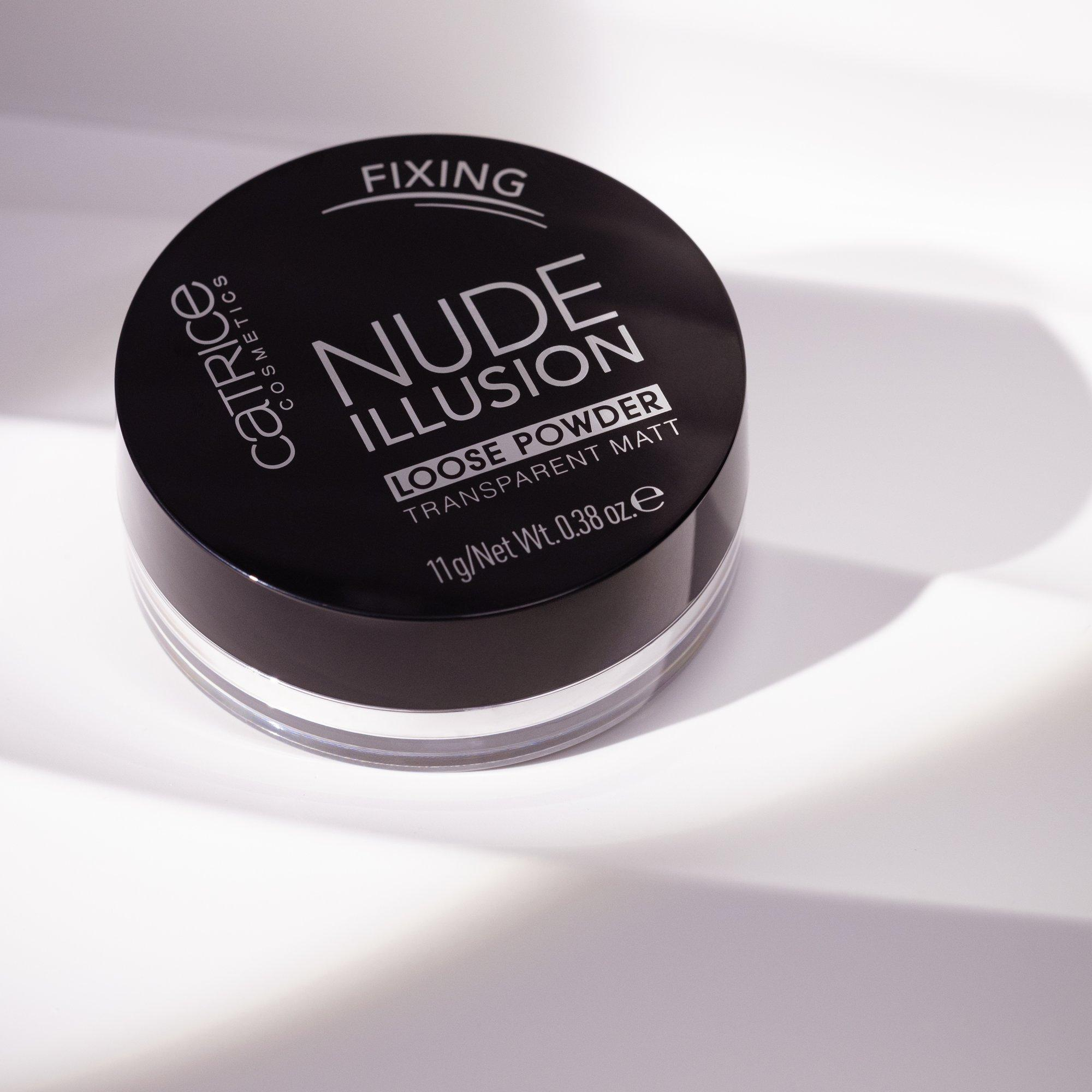  Phấn Phủ Bột Catrice Nude Illusion Loose Powder Transparent Matt 11g 
