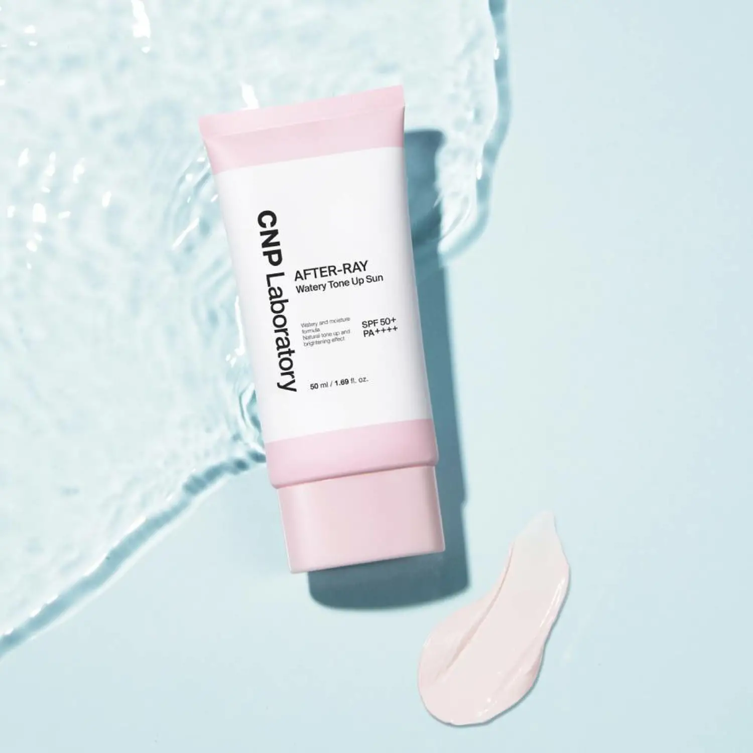  (Hồng Nhạt) Kem Chống Nắng CNP After Ray Watery Tone Up Sun SPF50+ PA++++ 50ml 