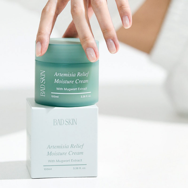  (HSD 8/2026) Kem dưỡng ẩm ngải cứu Badskin Artemisia Relief Moisture Cream 100ml 