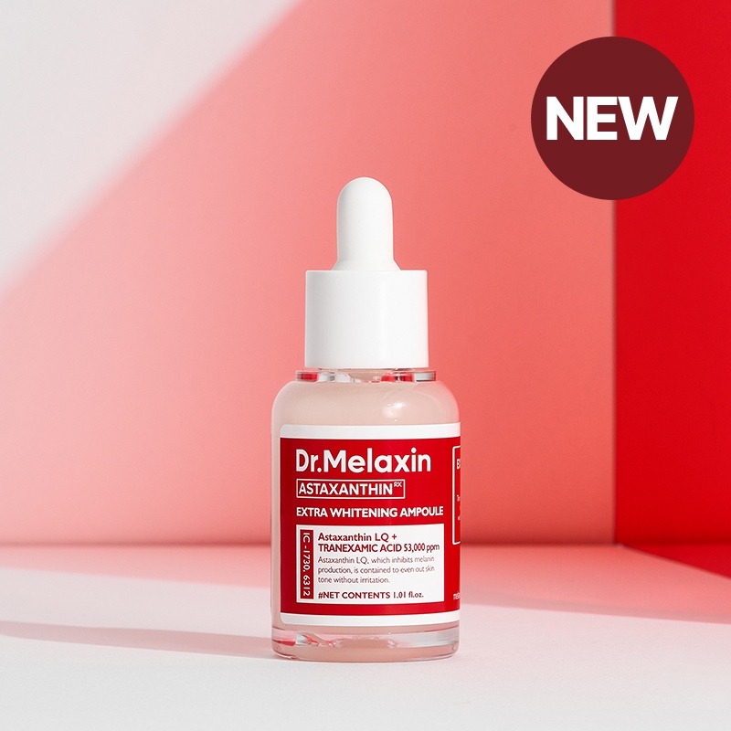  Tinh Chất Dưỡng Trắng, Mờ Thâm Dr. Melaxin Astaxanthin Extra Whitening Ampoule 30ml 