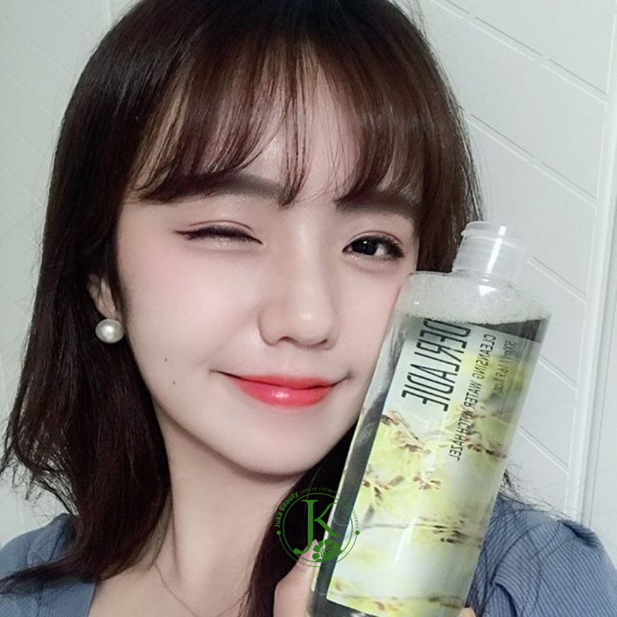  Nước tẩy trang làm sạch da, kháng khuẩn dịu nhẹ Derladie Cleansing Water Witch Hazel 