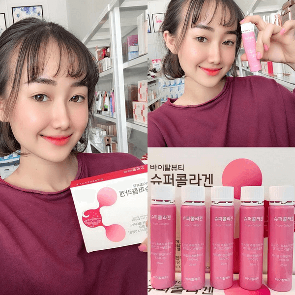  Nước uống bổ sung Collagen VB Vital  Beautie Super Collagen 