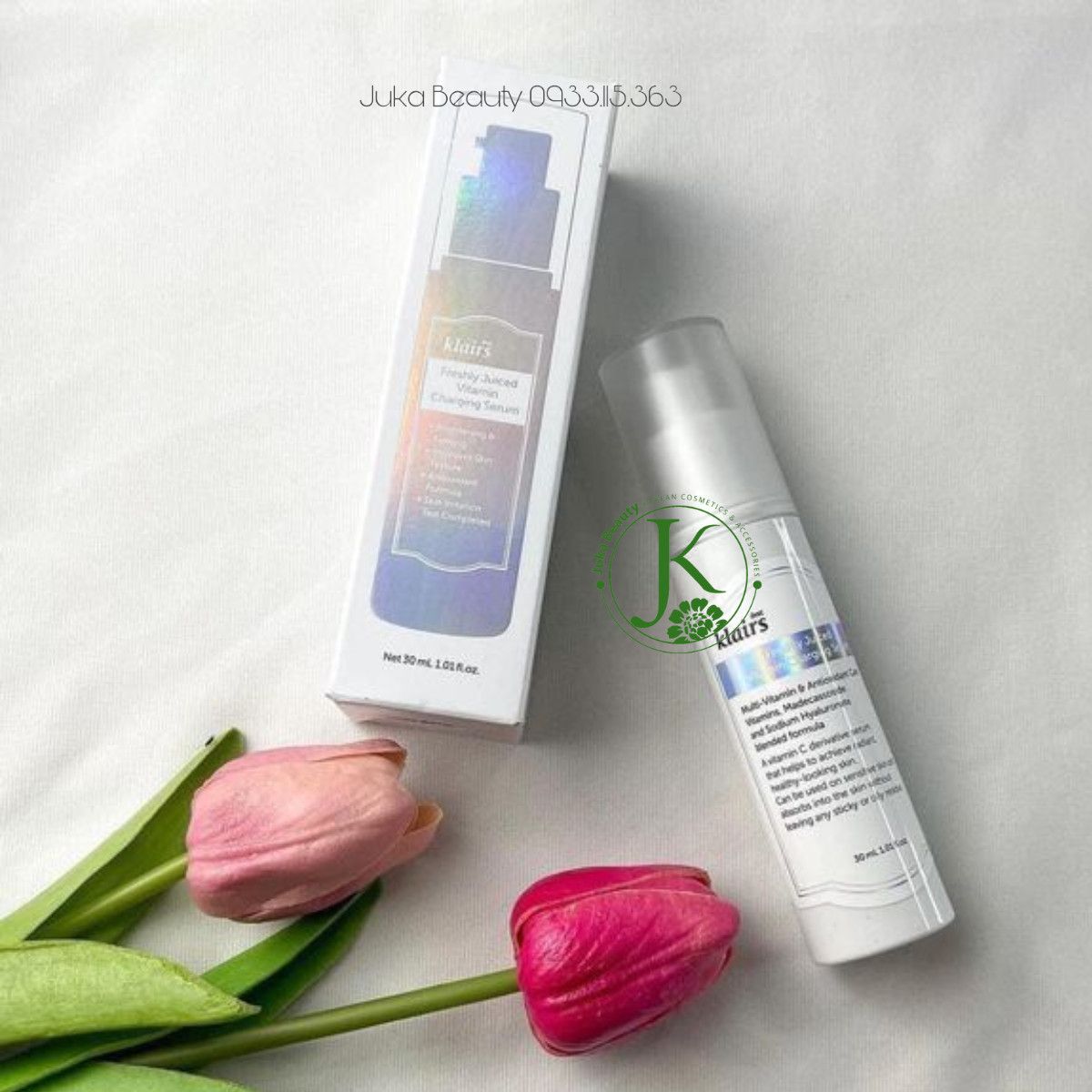  Tinh Chất Klairs Freshly Juiced Vitamin CHARGING Serum 30ml 