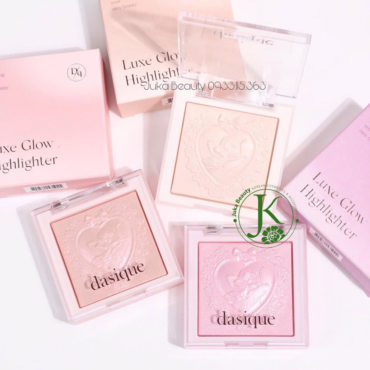  Phấn Bắt Sáng, Nhũ Lung Linh Dasique Luxe Glow Highlighter 7g 
