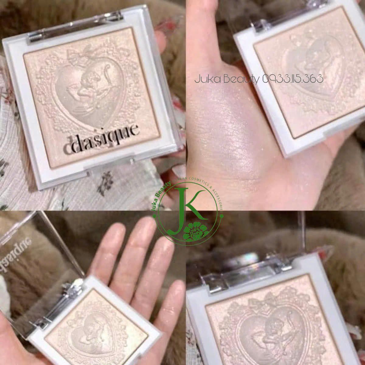  Phấn Bắt Sáng, Nhũ Lung Linh Dasique Luxe Glow Highlighter 7g 