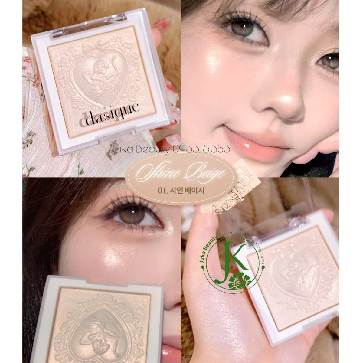  Phấn Bắt Sáng, Nhũ Lung Linh Dasique Luxe Glow Highlighter 7g 