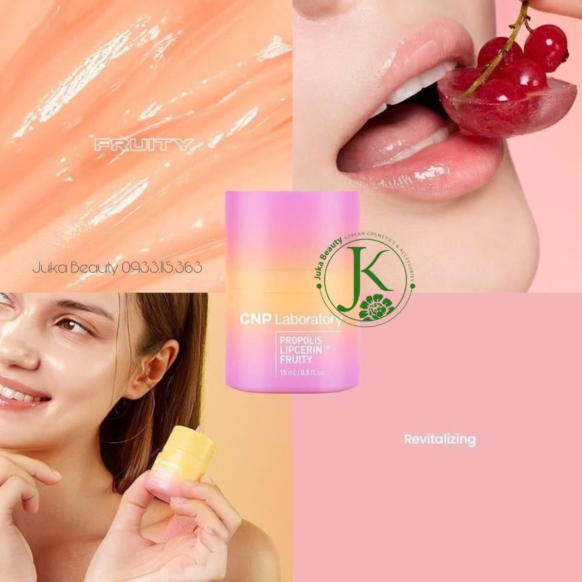  Son Dưỡng Môi Keo Ong CNP Propolis Lipcerin 15ml (BẢN MỚI) 