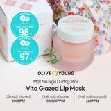  Mặt Nạ Ngủ Môi Kiêm Tẩy Da Chết Tocobo Lip Mask 20ml (4 dòng) 