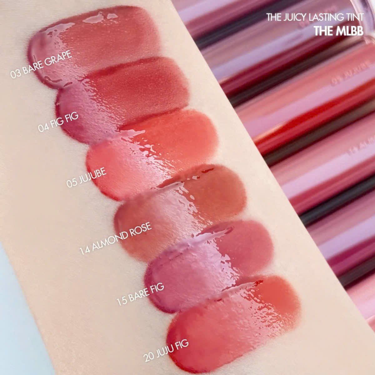  (Mẫu mới) Son Tint Bóng Romand The Juicy Lasting Tint 3.5g 
