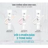  Kem Chống Nắng Nâng Tone, Kiềm Dầu Biomeek UVM TONE UP Suncream SPF50+ PA++++ 30ml (3 dòng) 