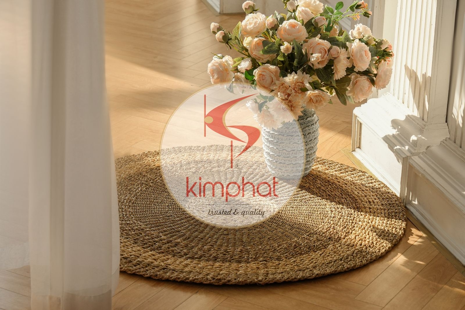 RM-2817: Beautiful Craft Seagrass Entry Rug