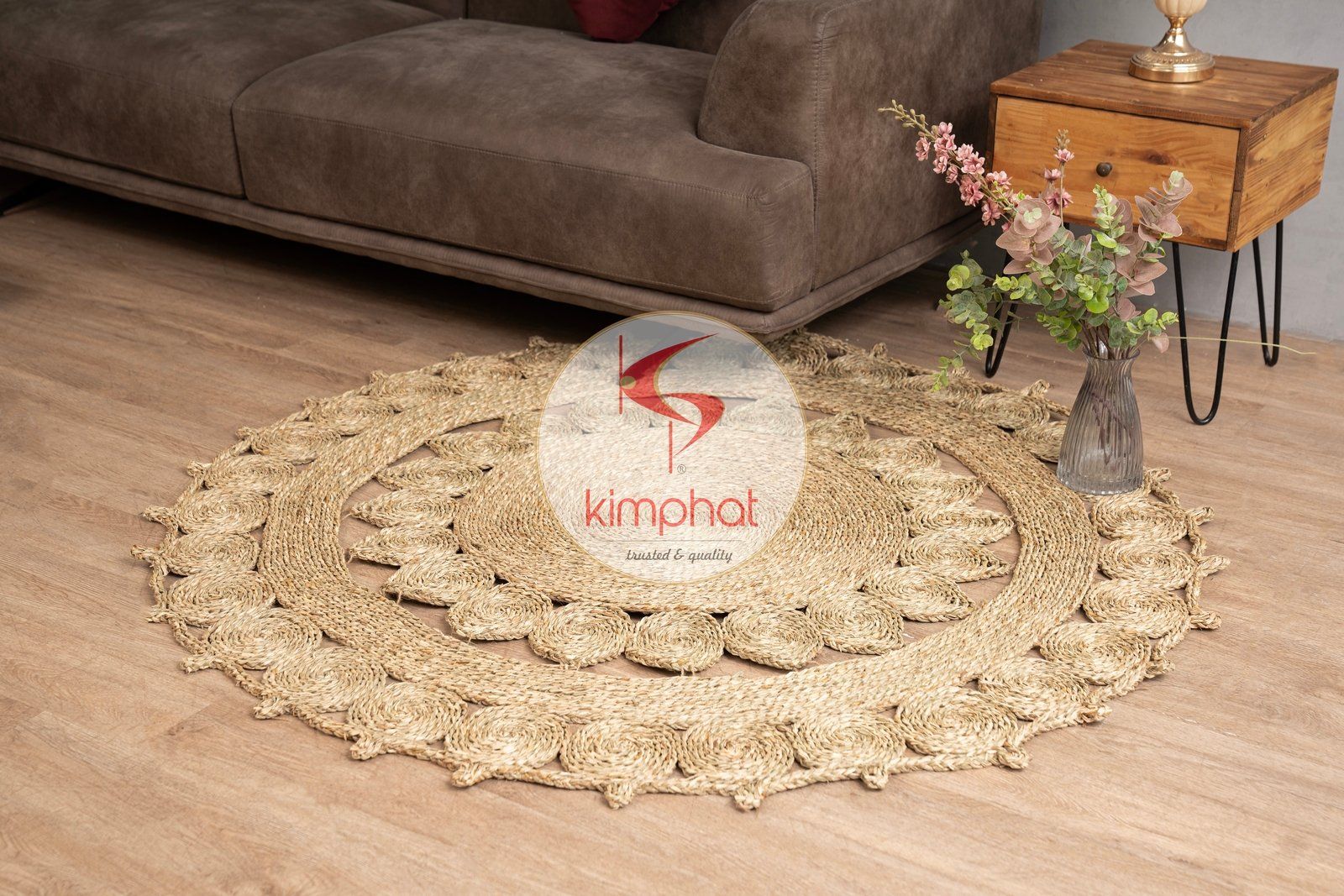 RS-2808: Top Sale Seagrass Rug Dining Room