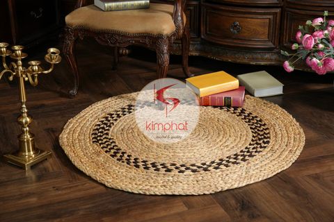  RW-2806: Comfortable Water Hyacinth Bedroom Rug 