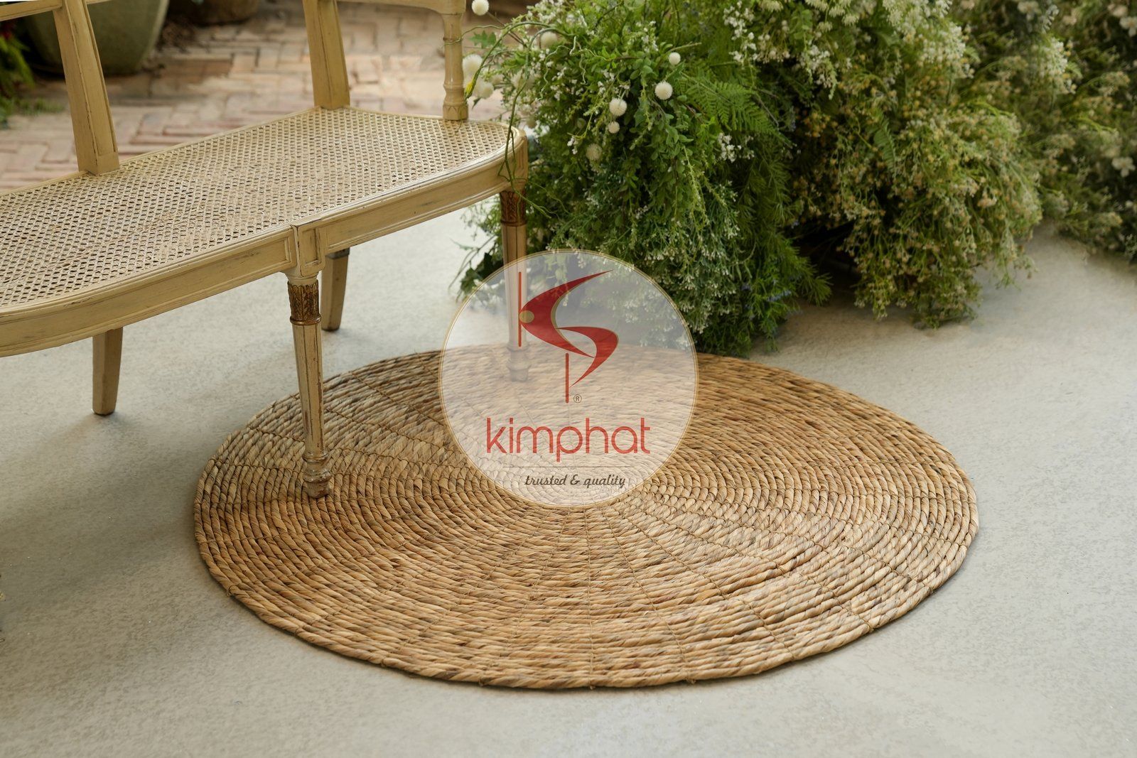 RW-2809: Top Sale Woven Waterhyacinth Rug
