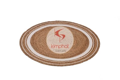  RM-2807: Wonderful Round Water Hyacinth Rug 