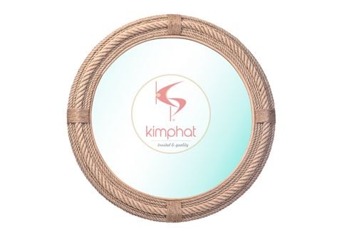  MJ-2803: Best Choice Natural Rope Mirror 