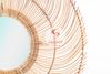 MR-2810: Interesting Shape Rattan Mirror