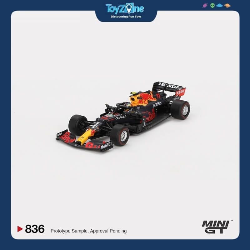 Mô hình xe F1 Red Bull RB16B #11 Sergio Pérez 2021 Azerbaijan Grand Prix Winner 1:64 MiniGT