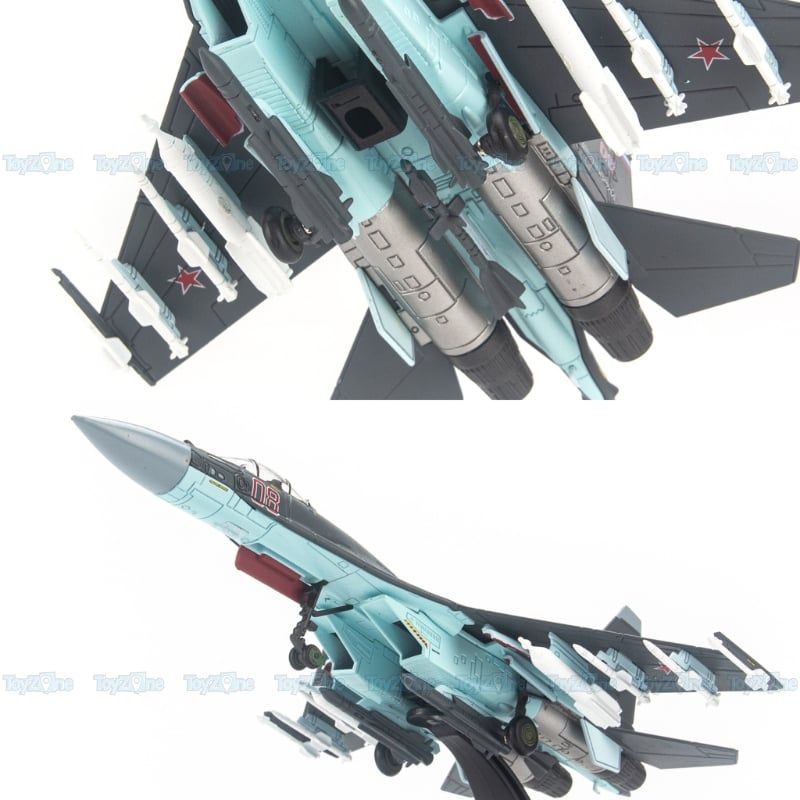 Mô hình máy bay chiến đấu Su-35 Super Flanker Russian Air Force 1:100 Nsmodel