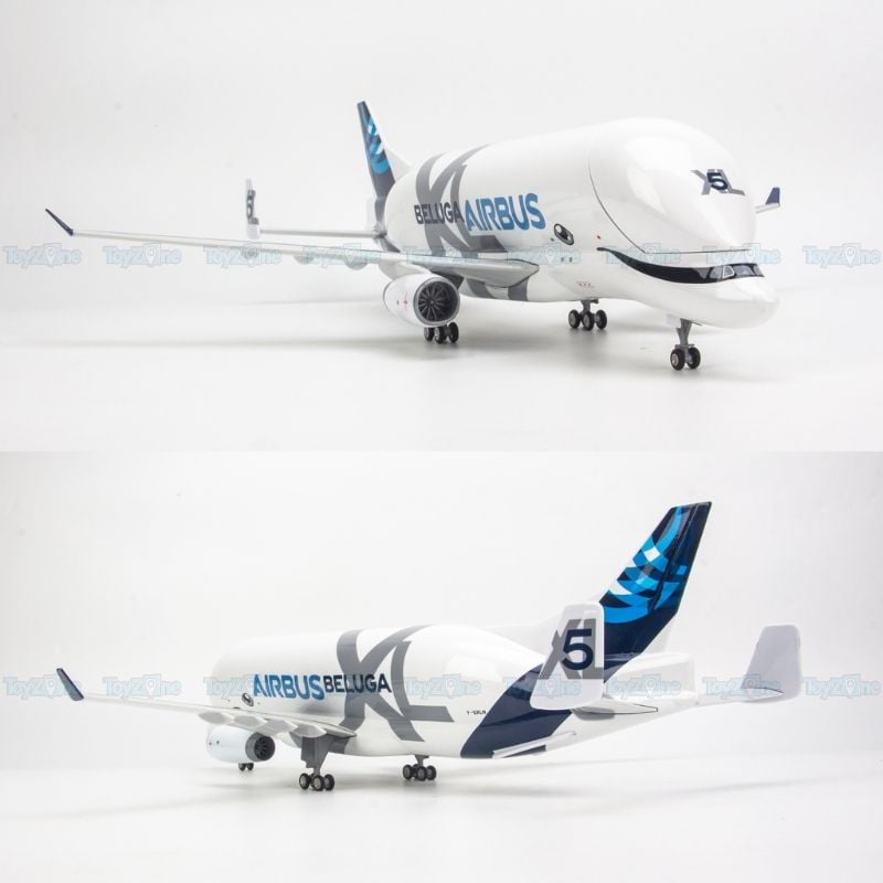 Mô hình máy bay vận tải Airbus Beluga XL A330-743L 42cm 1:150 Art Crown Model