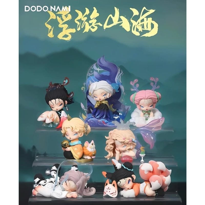 Mô hình đồ chơi Blind box DodoNami Floating Mountains And Seas Series ( Lơ Lửng Trên Núi Và Biển ) DODO SUGAR
