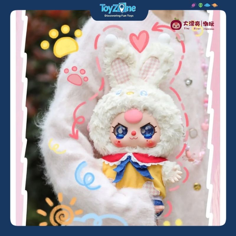 Mô hình Blind Box Gấu bông Baby Three 400% V2 Big Plush Animal CUREPLANETA